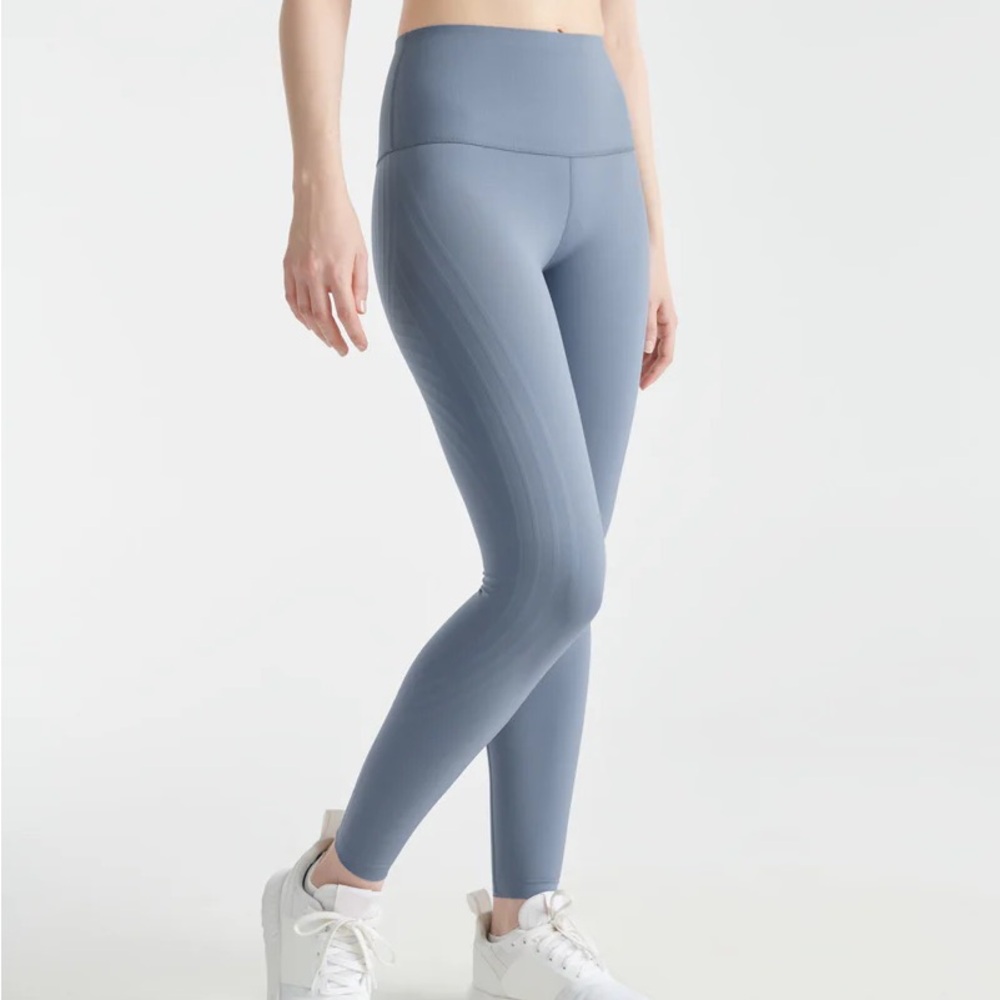 Knix Light Blue High-Waisted compression Leggings
